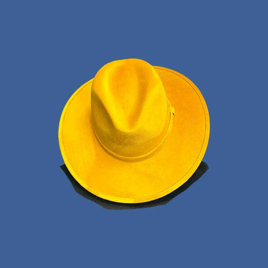 Indiana  Vegan Suede Kids : Mustard