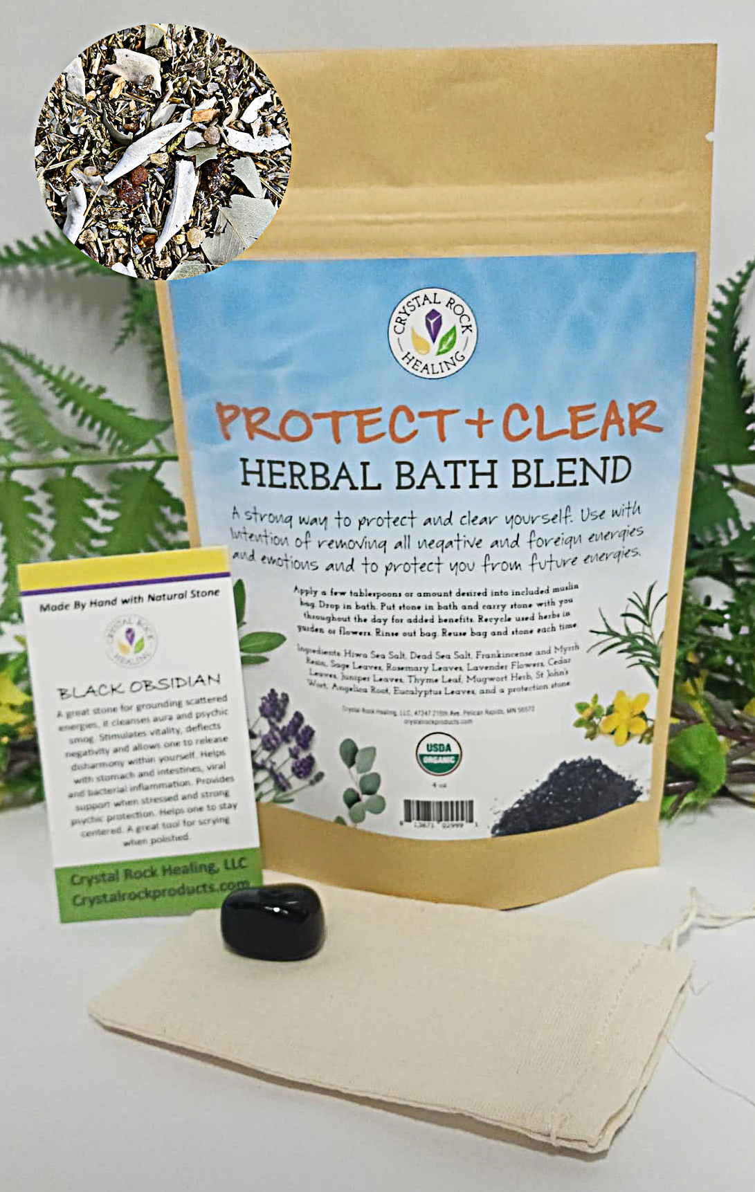 Bath Blend Organic- Protect and Clear