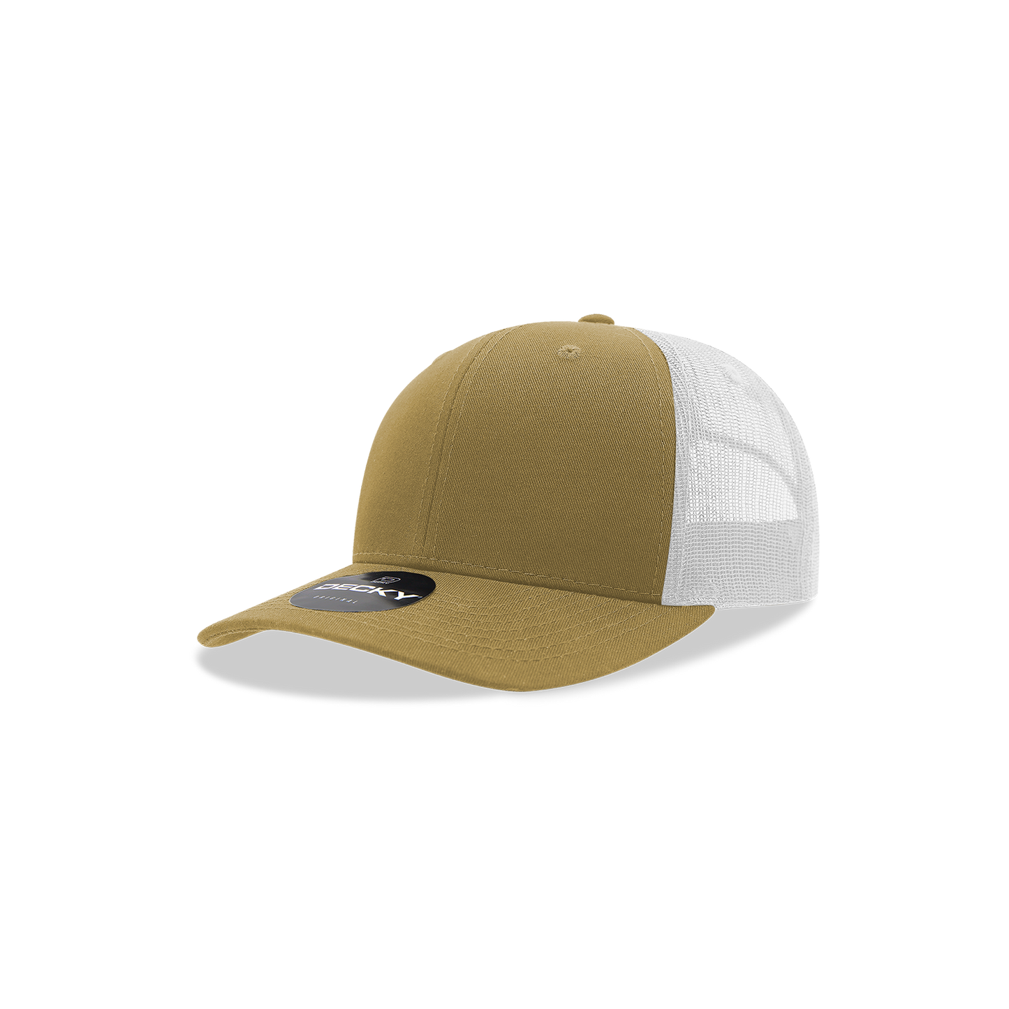 Kids, Youth Classic Trucker, Snapback Hat - Decky 5019: Woodland Camo