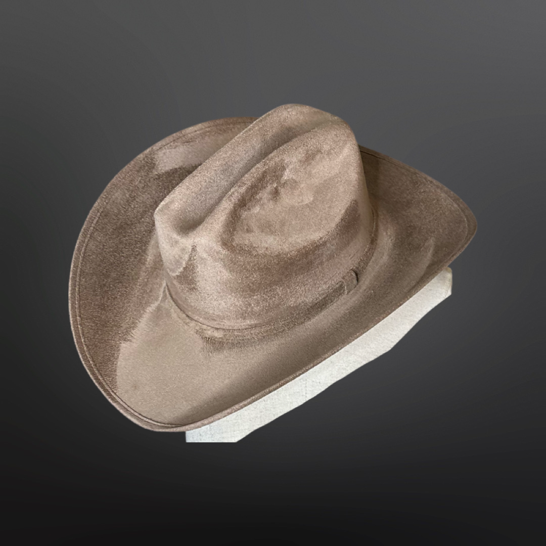 Yellowstone Cowboy Vegan Suede: Ivory / Medium