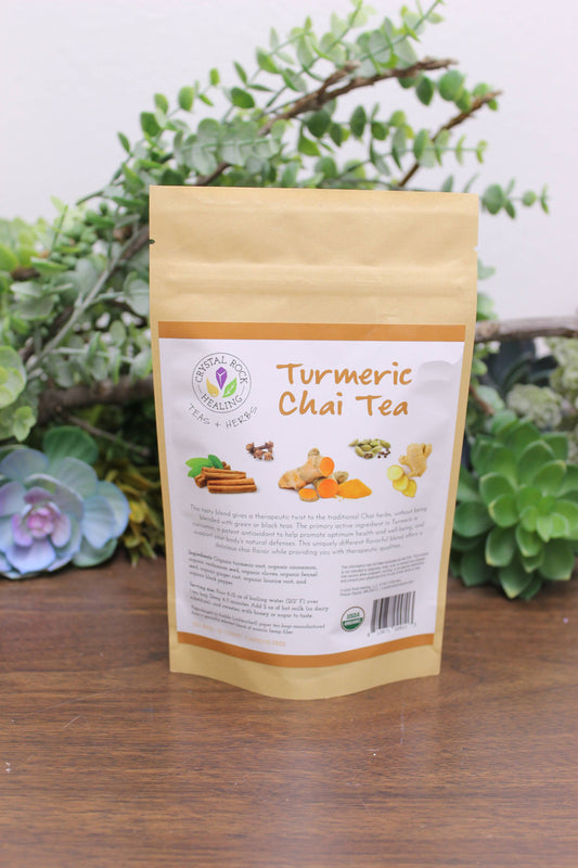 Turmeric Chai Tea Bag 20ct Organic