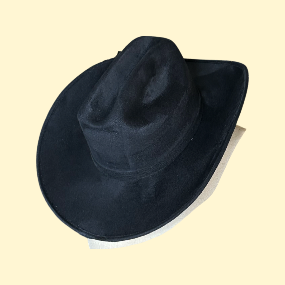 Yellowstone Cowboy Vegan Suede: Ivory / Medium