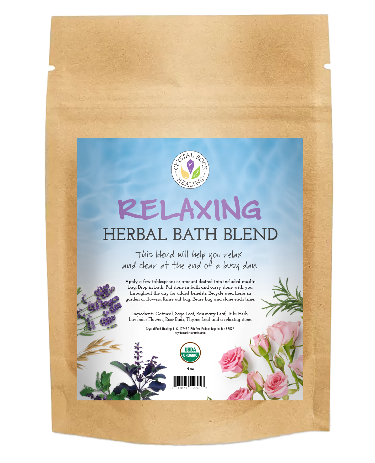 Bath Blend Organic- Relaxing