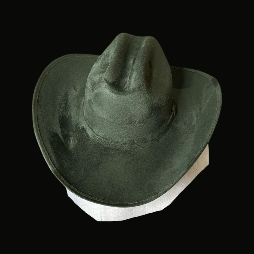 Yellowstone Cowboy Vegan Suede: Ivory / Medium