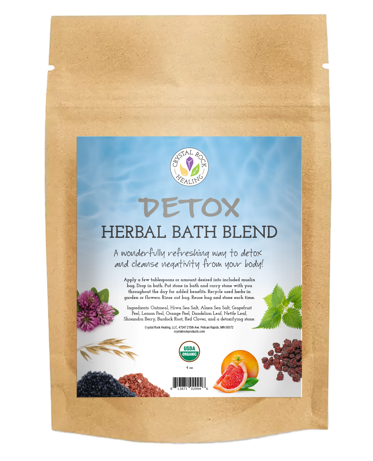 Bath Blend Organic- Detox