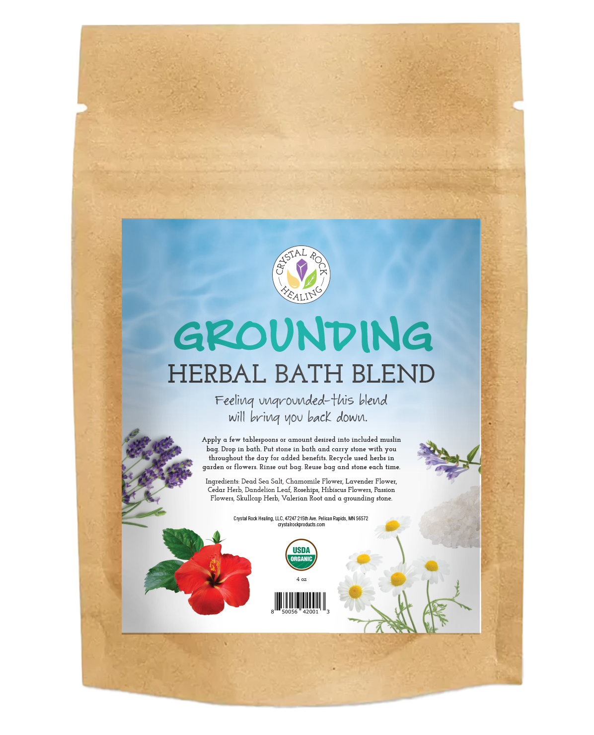 Bath Blend Organic- Grounding