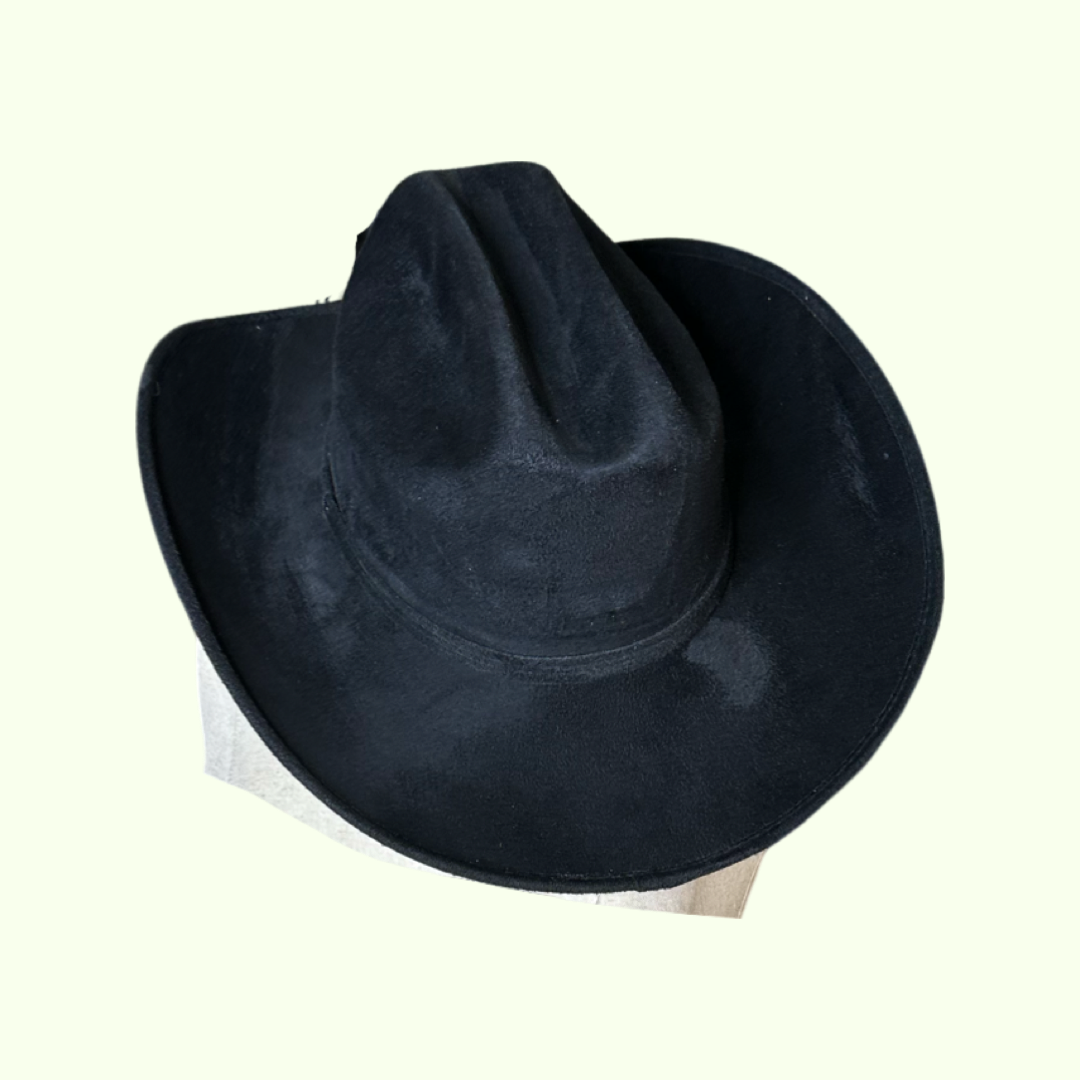 Yellowstone Cowboy Vegan Suede: Ivory / Medium