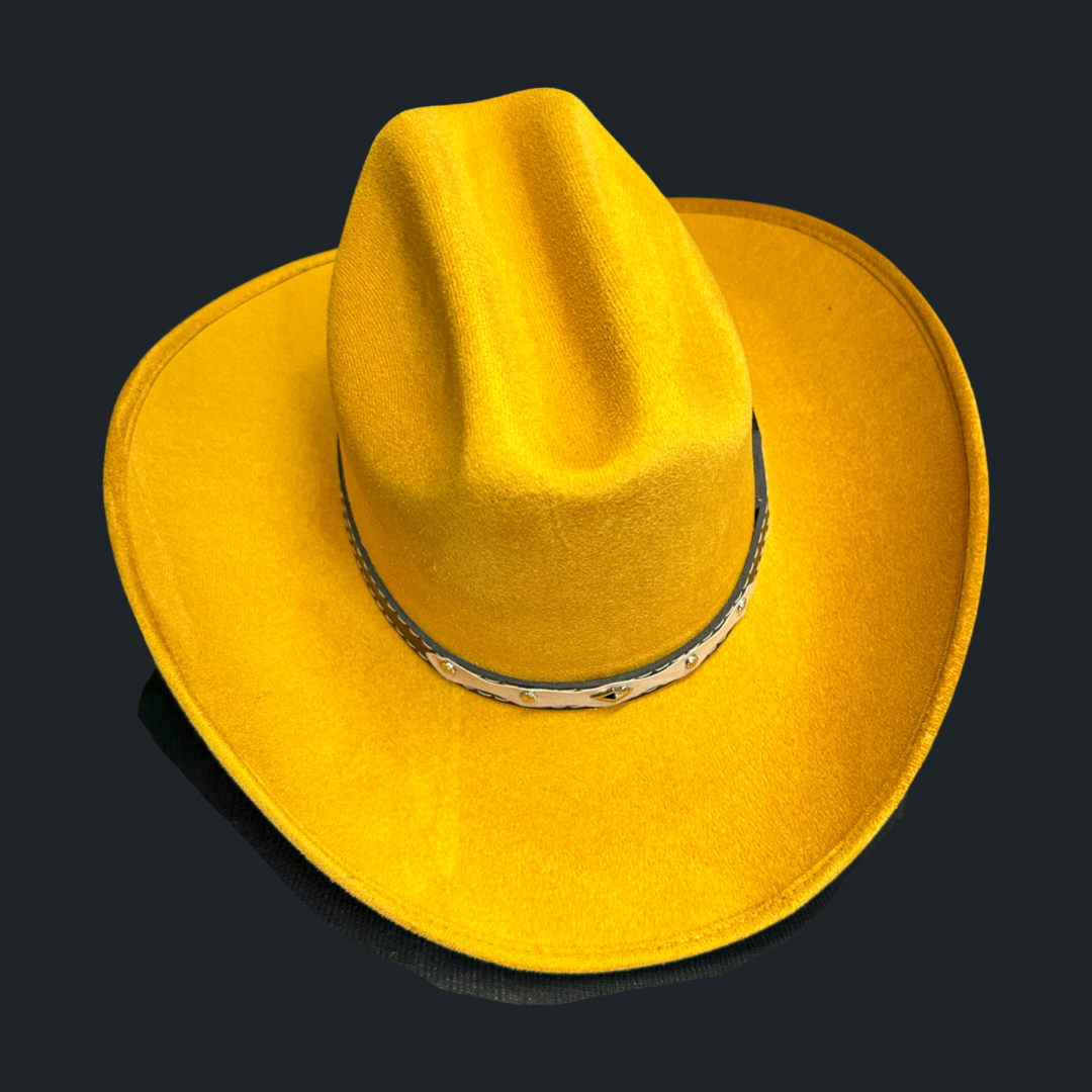 Yellowstone Cowboy Vegan Suede: Ivory / Medium