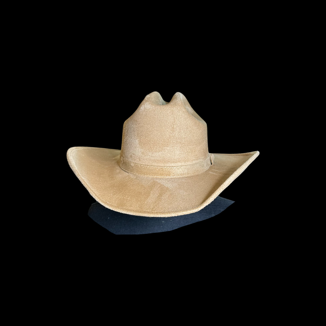 Yellowstone Cowboy Vegan Suede: Ivory / Large