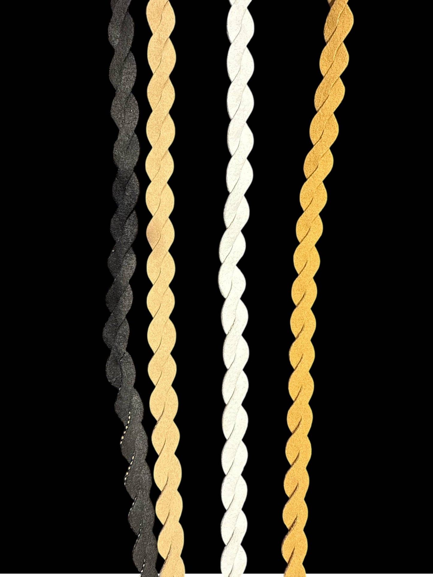 Twisted Rhinestone Band: Silver