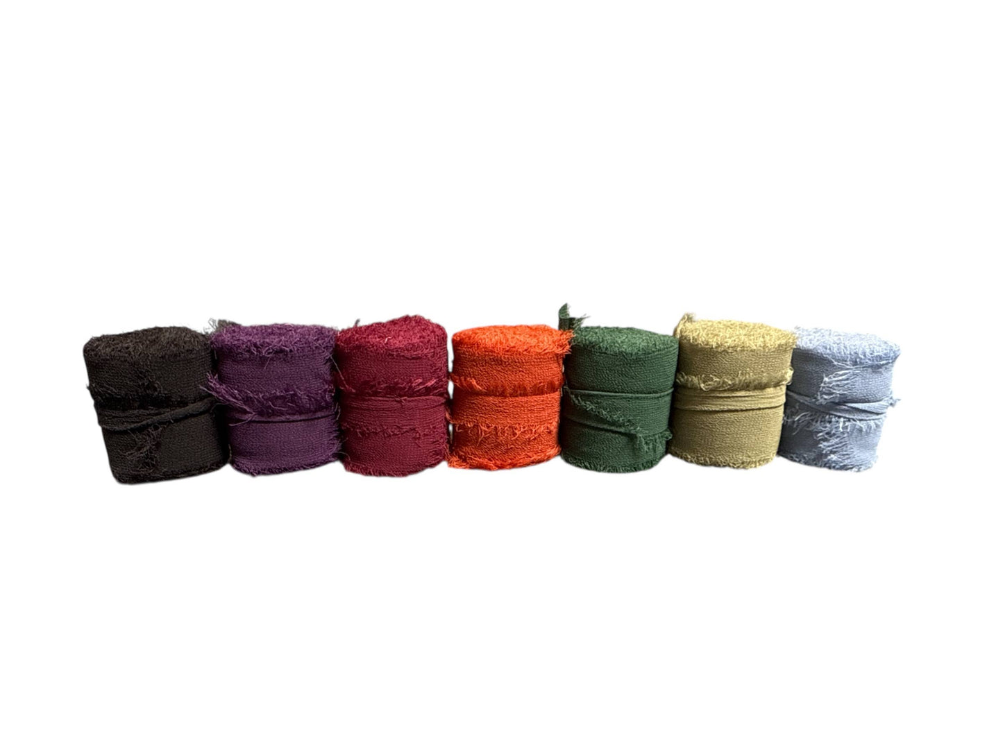 Chiffon Silk Ribbon: Wine