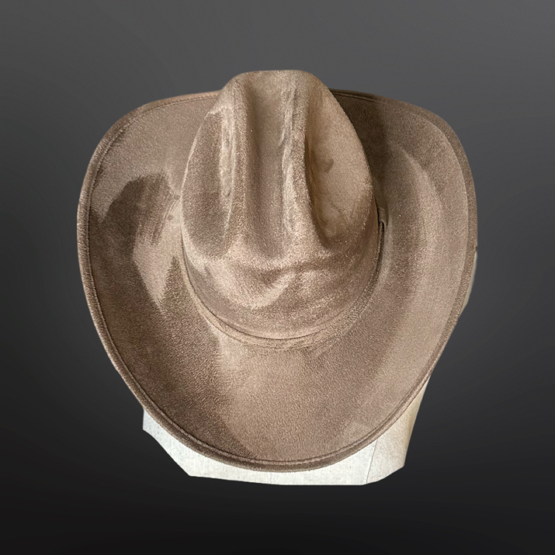 Yellowstone Cowboy Vegan Suede: Ivory / Medium