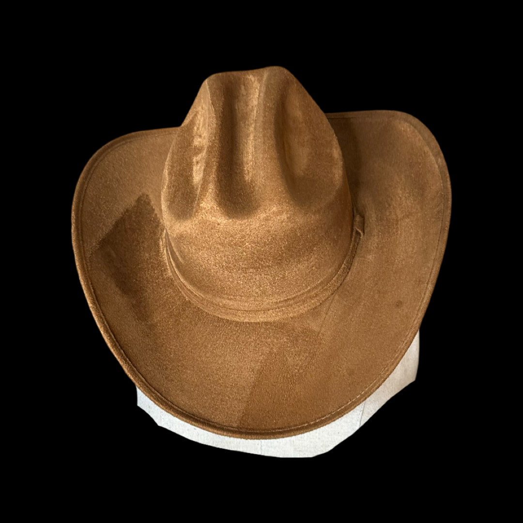 Yellowstone Cowboy Vegan Suede: Ivory / Large