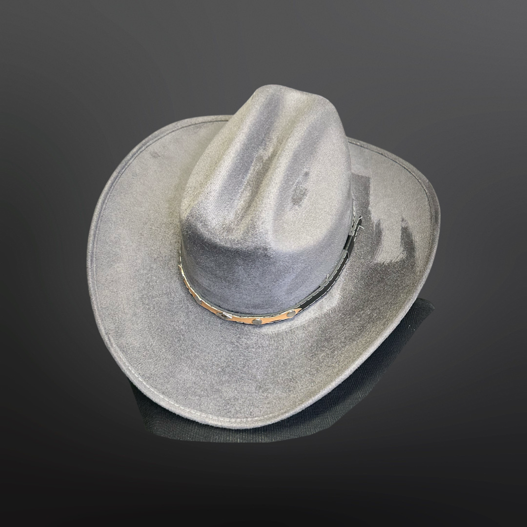 Yellowstone Cowboy Vegan Suede: Ivory / Medium