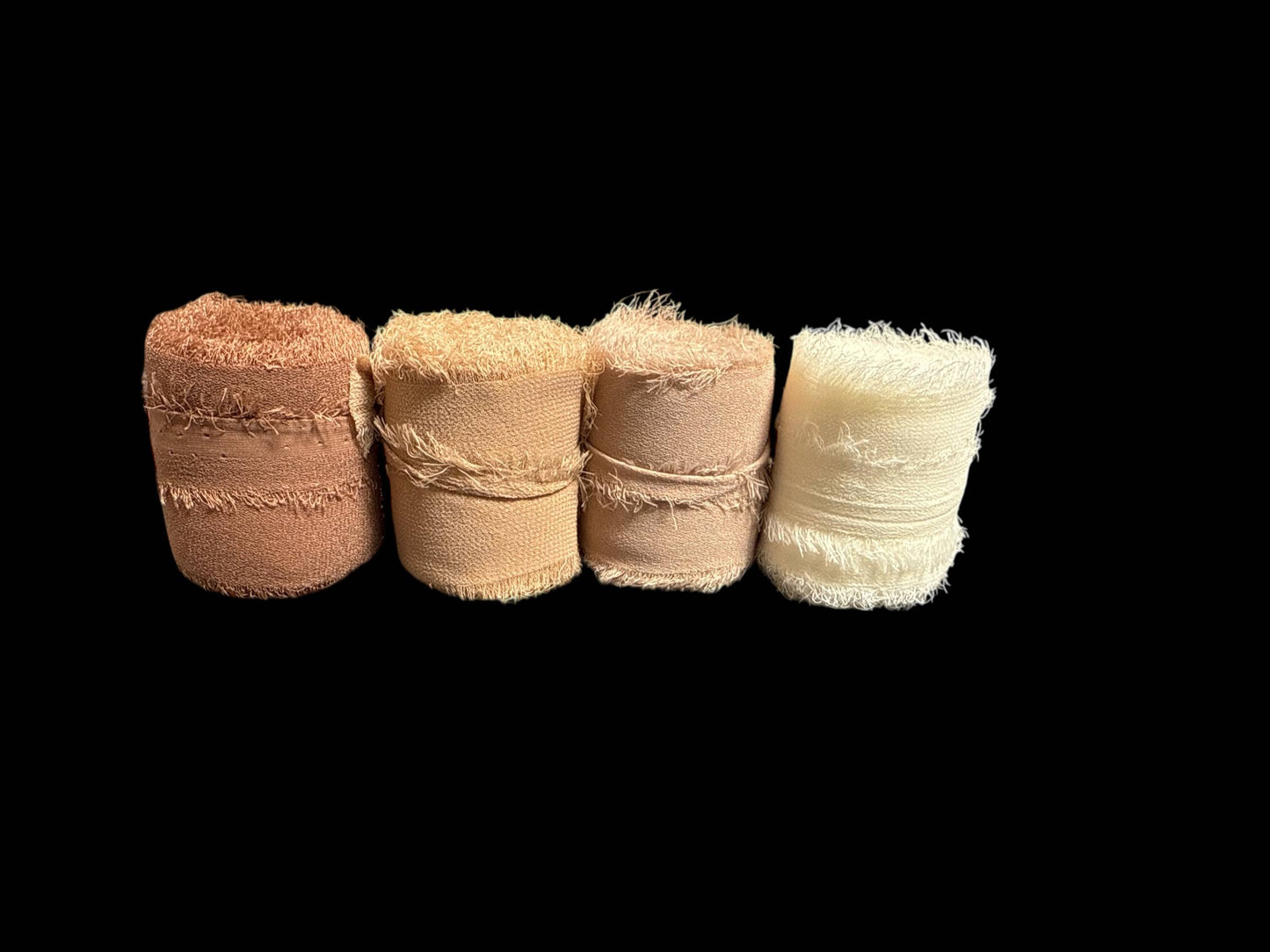 Chiffon Silk Ribbon: Wine