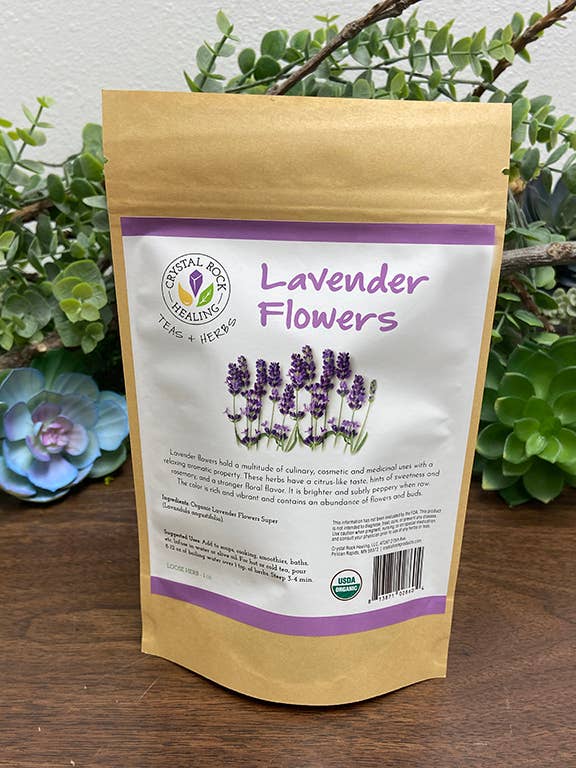 Lavender Flowers Extra Herb 1oz Organic